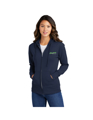 Picture of PORT & CO LADIES CORE FLEECE FULL-ZIP HOODED SWEATSHIRT