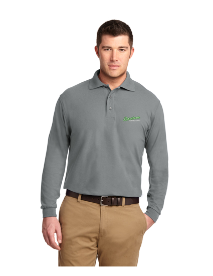 Picture of PORT AUTHORITY SILK TOUCH LONG SLEEVE POLO